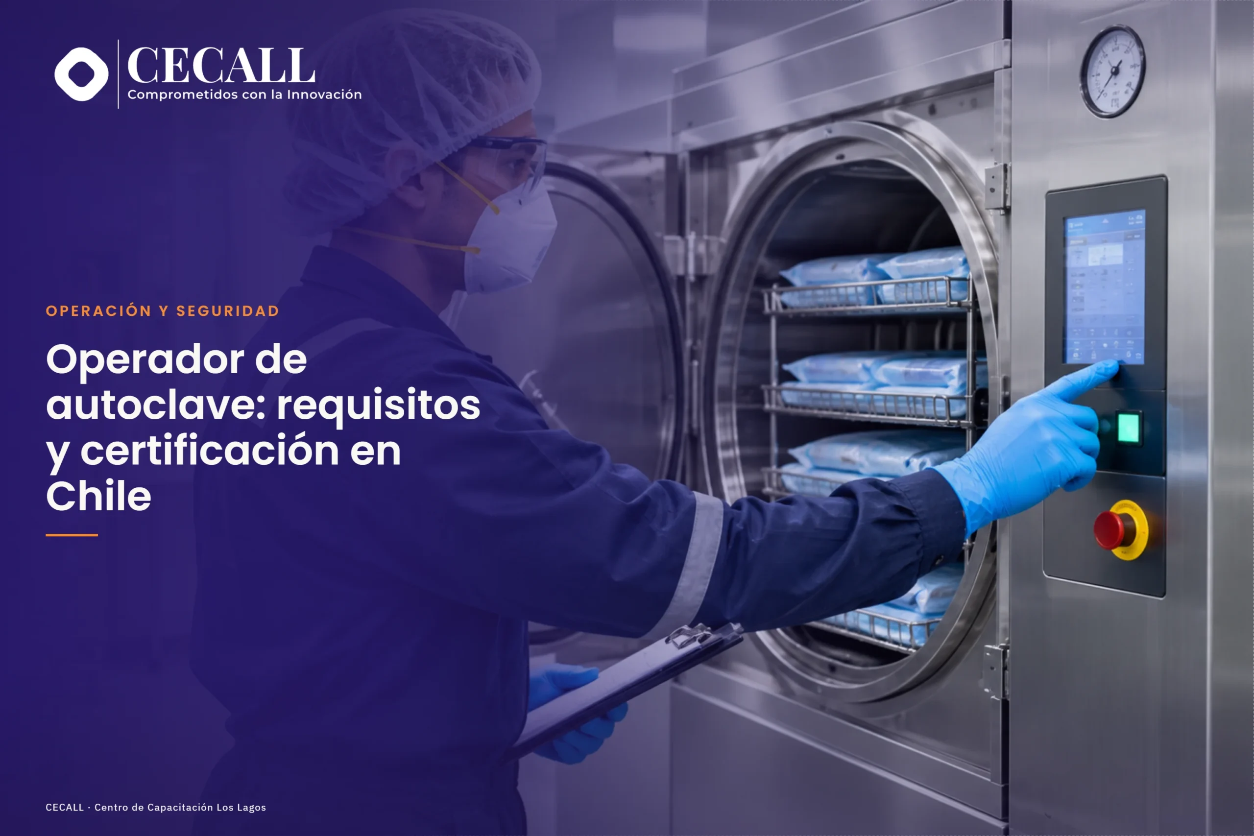 Los autoclaves son equipos ampliamente usados en hospitales, clínicas, laboratorios e industria alimentaria para procesos de esterilización mediante vapor a presión. Su mal manejo puede generar accidentes graves, por lo que operarlos exige certificación específica.
